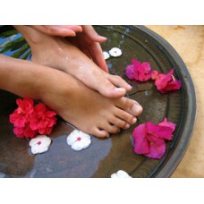 Hot Stone Foot Massage